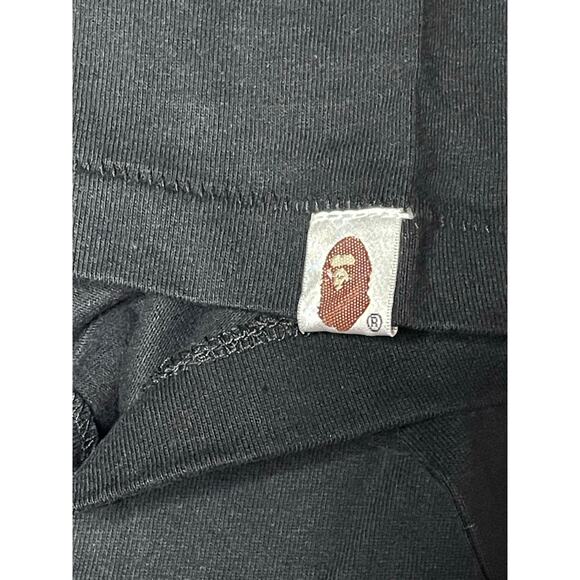 Bape A Bathing Ape Big Ape Head Camo Black T-Shirt size Small NEW - Picture 7 of 9